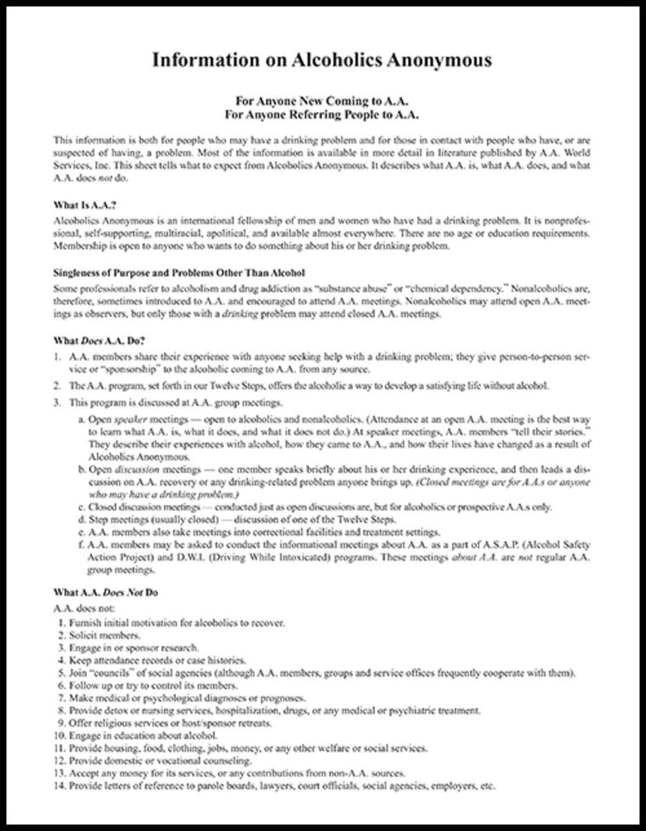 Newcomer Packet