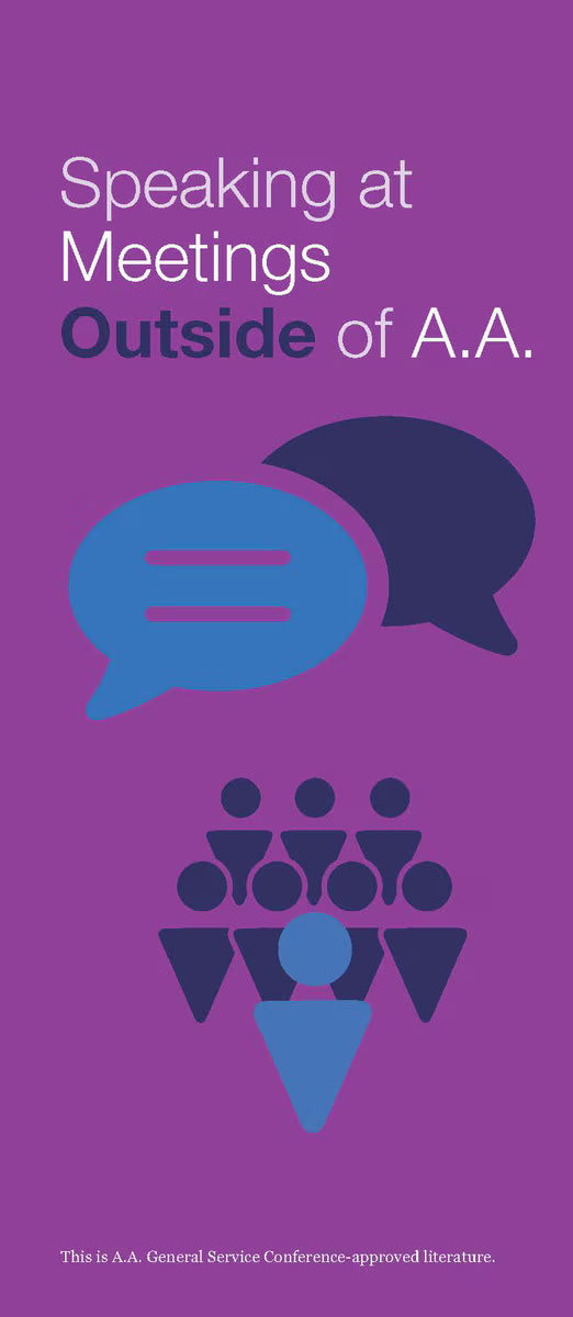 Speaking at Non A.A. Meetings