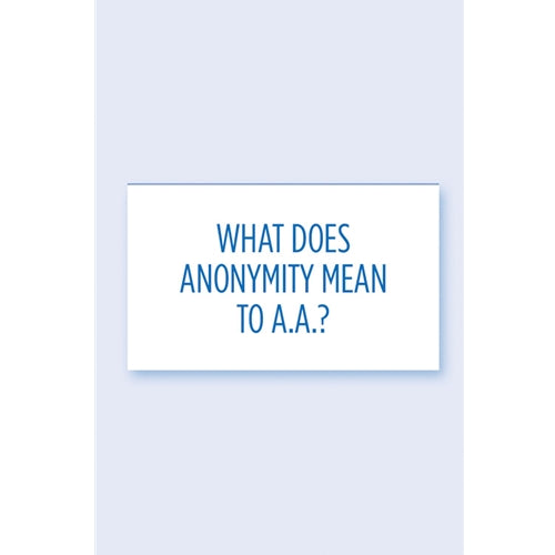 Anonymity Wallet Card